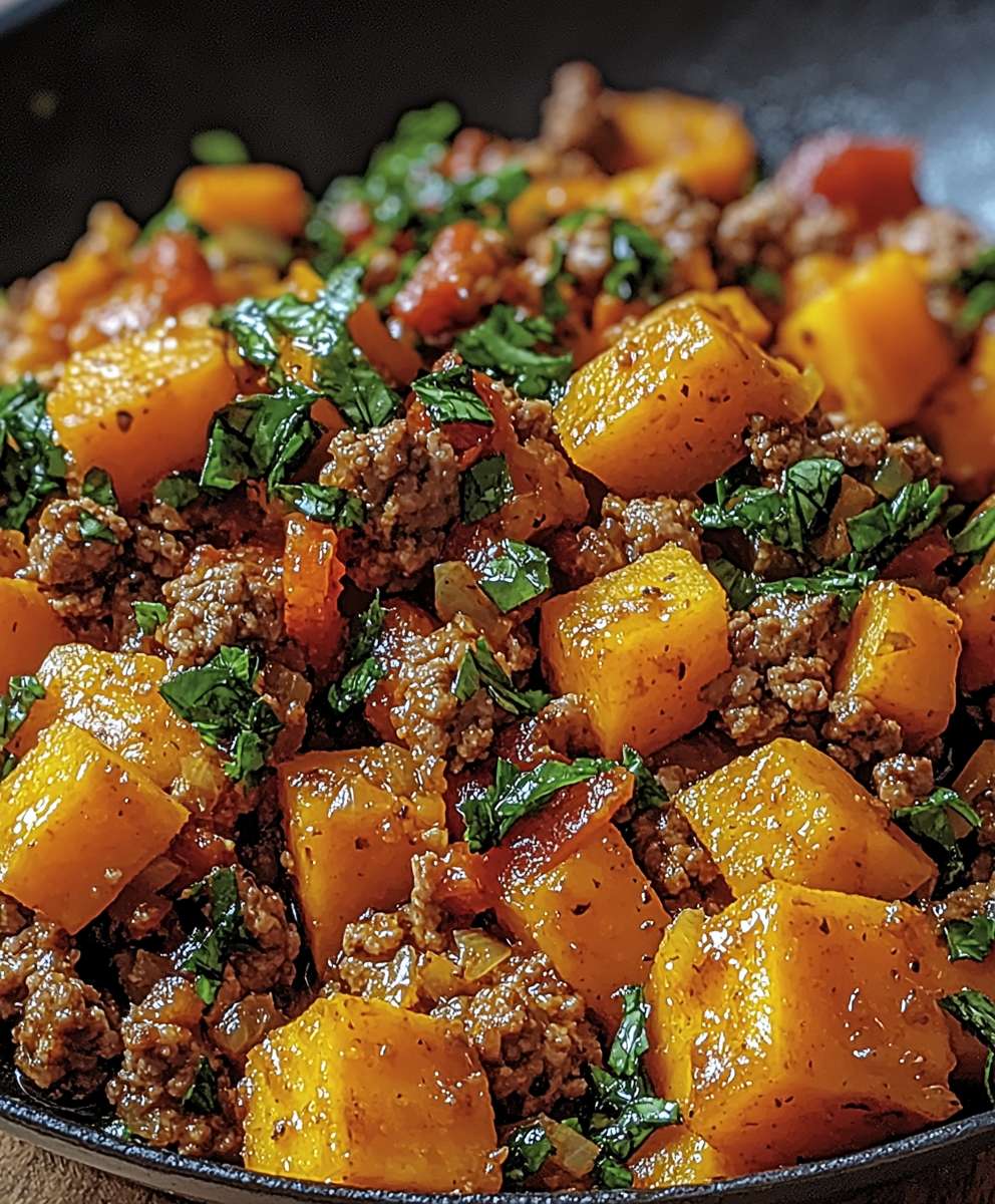 Turkey Sweet Potato Skillet
