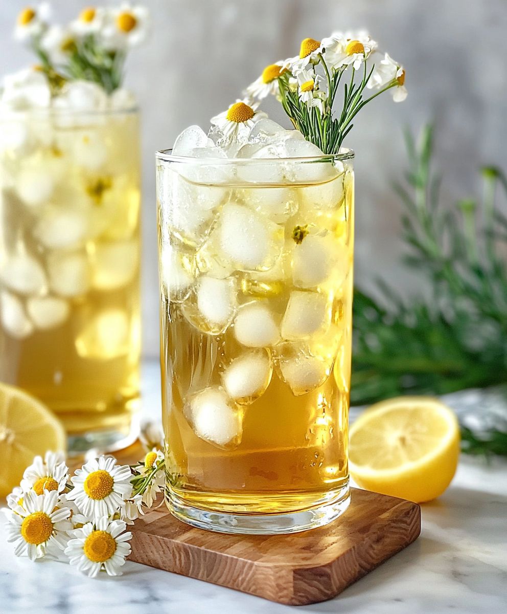 Iced Chamomile Tea