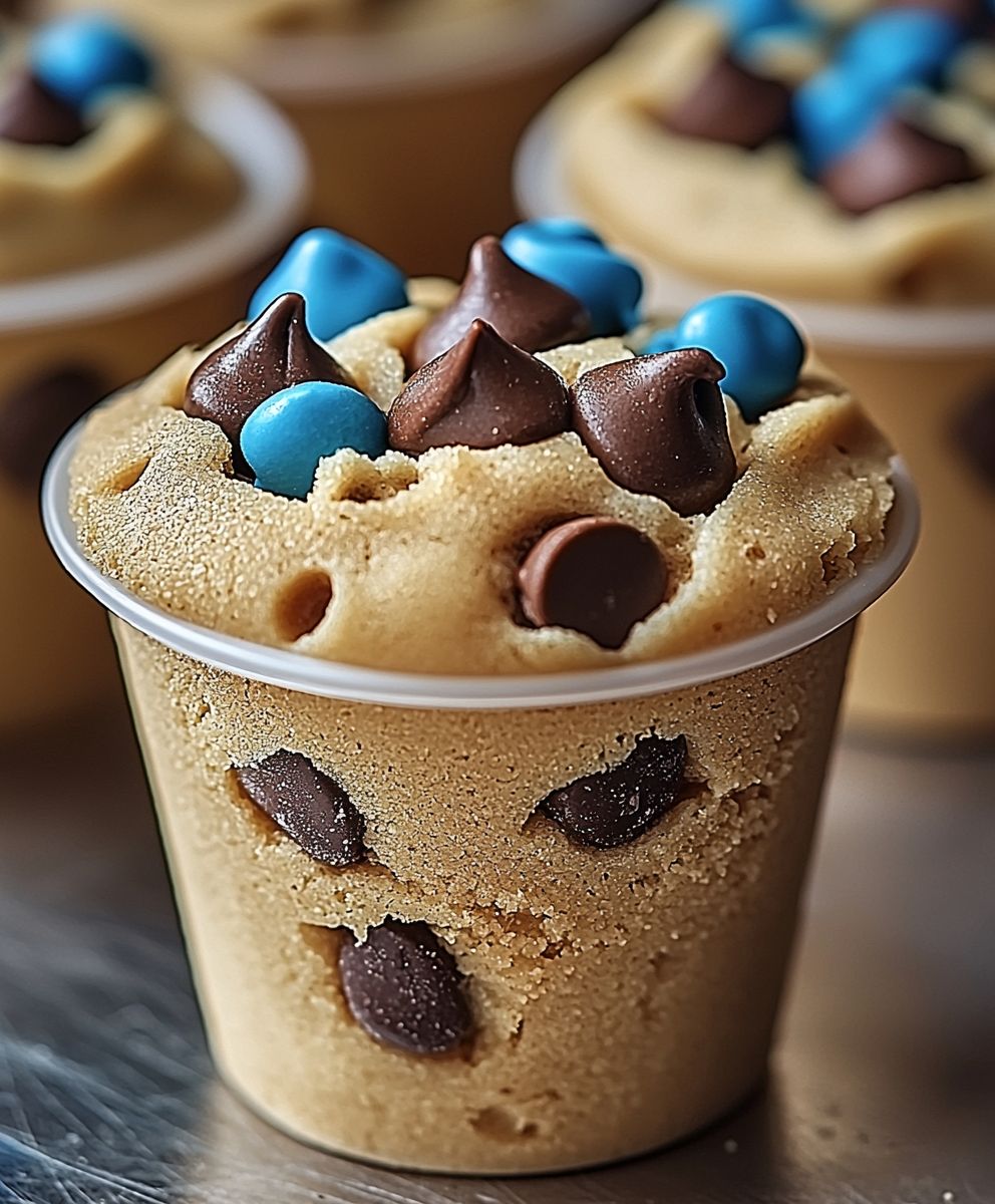 Edible Cookie Dough Cups