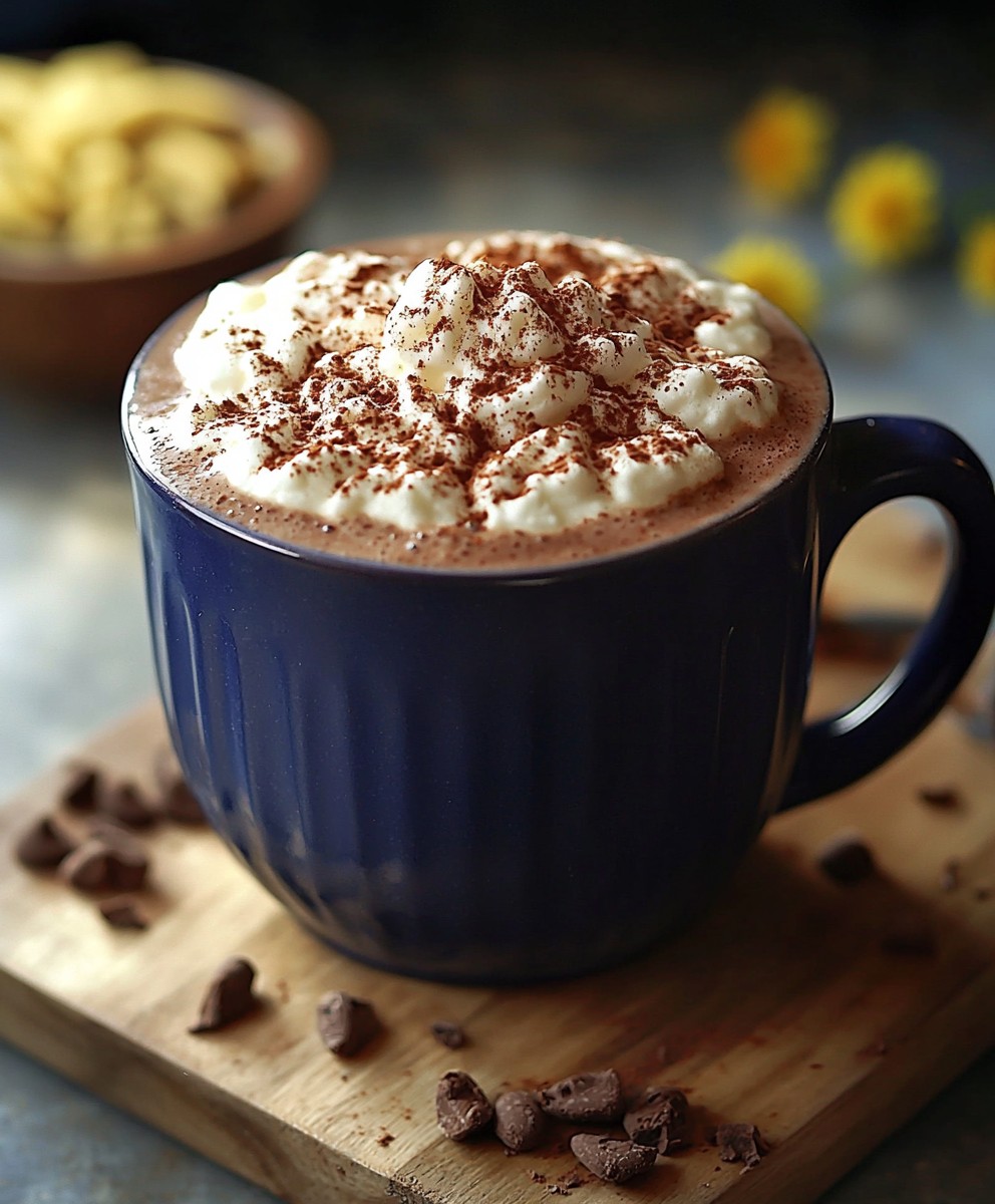 Dandelion hot chocolate