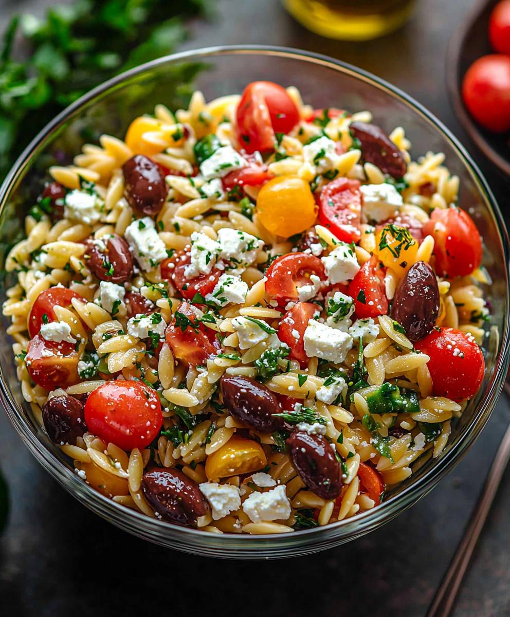 Greek Orzo Salad