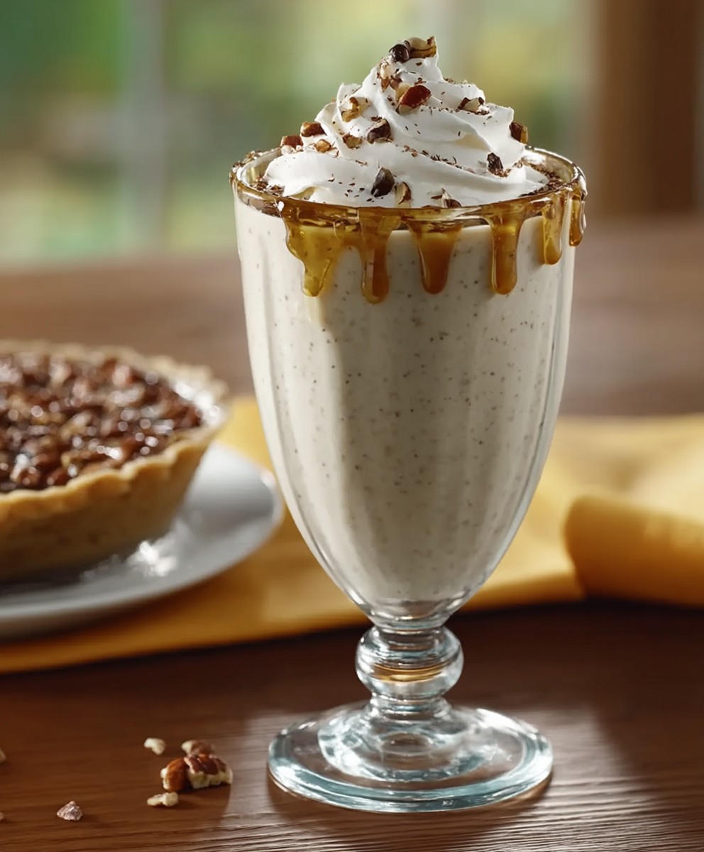 Bourbon Pecan Pie Milkshake