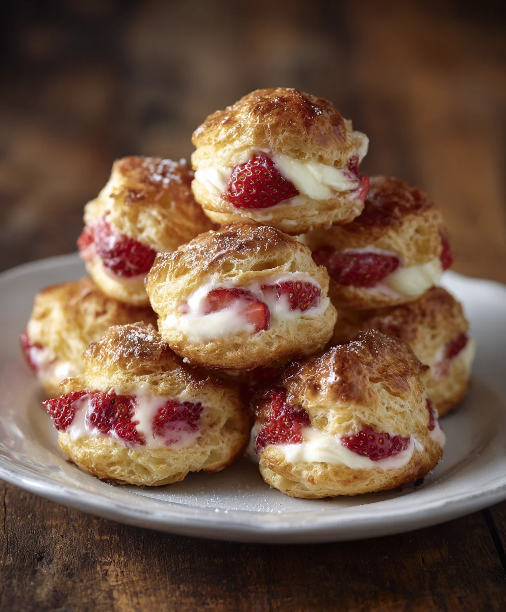 Mini Strawberry Crunch Bites Recipe - Sweet & Easy Treat