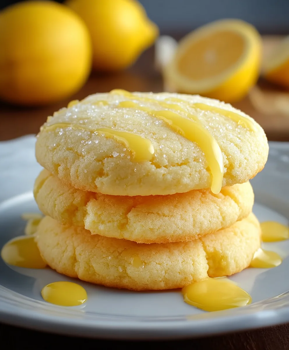 Perfect Lemon Crinkle Cookies: Zesty, Chewy & Easy Recipe