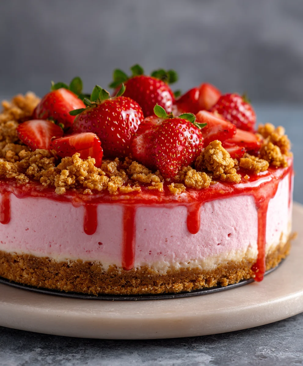 Healthy Vegan Raspberry Non-Alcoholic Beer Cream Tarte