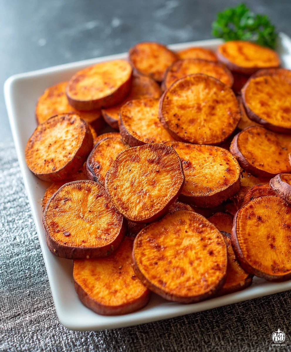 Roasted Sweet Potato Rounds: Honey Feta Delight
