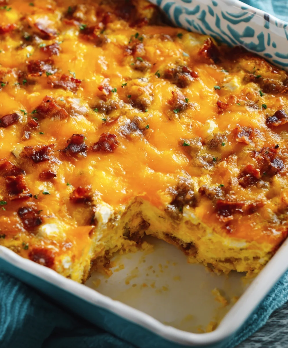 Hearty Cowboy Casserole Recipe- Easy Beef Dish