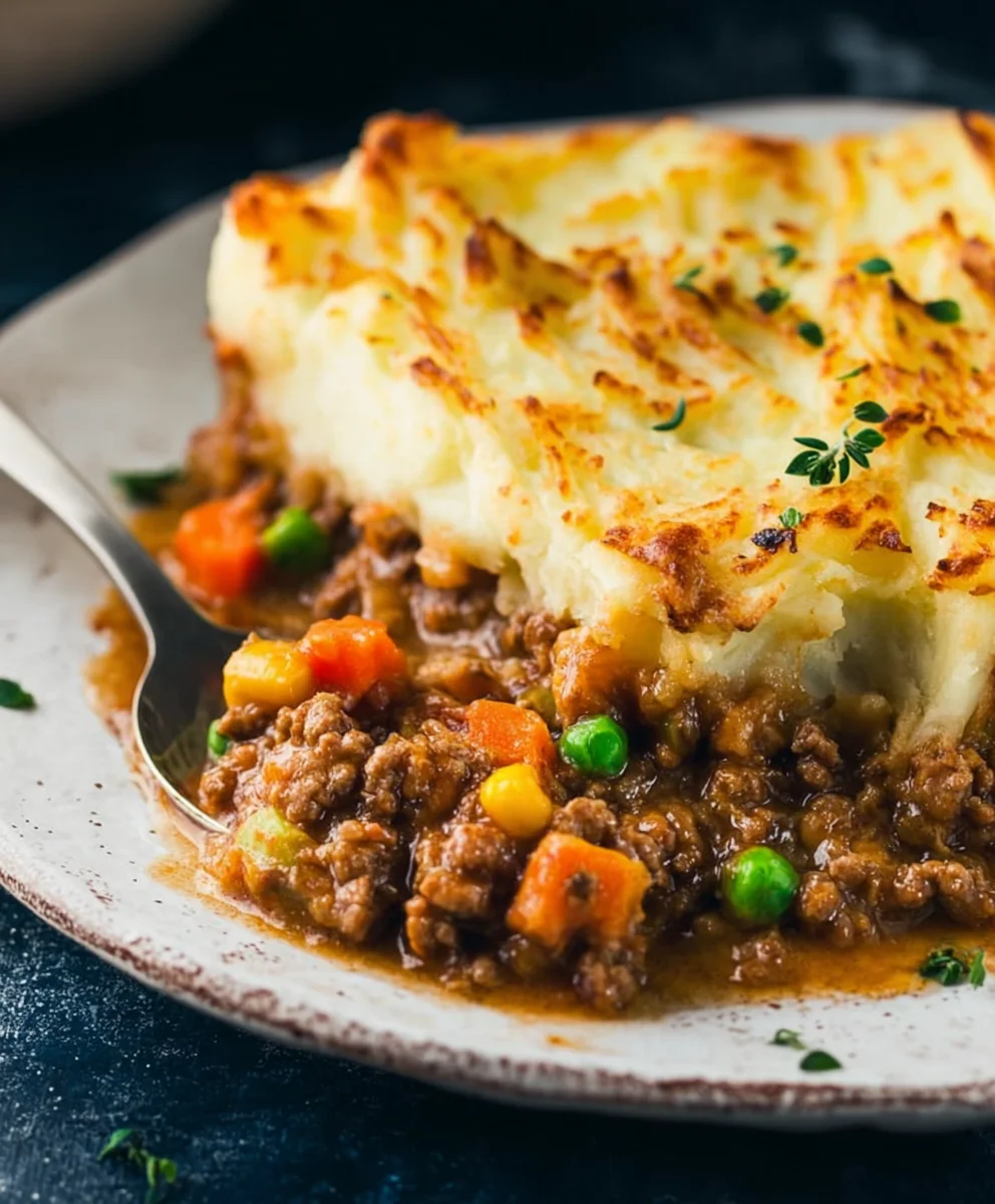 Classic Shepherd's Pie Recipe-Hearty Beef Comfort Food