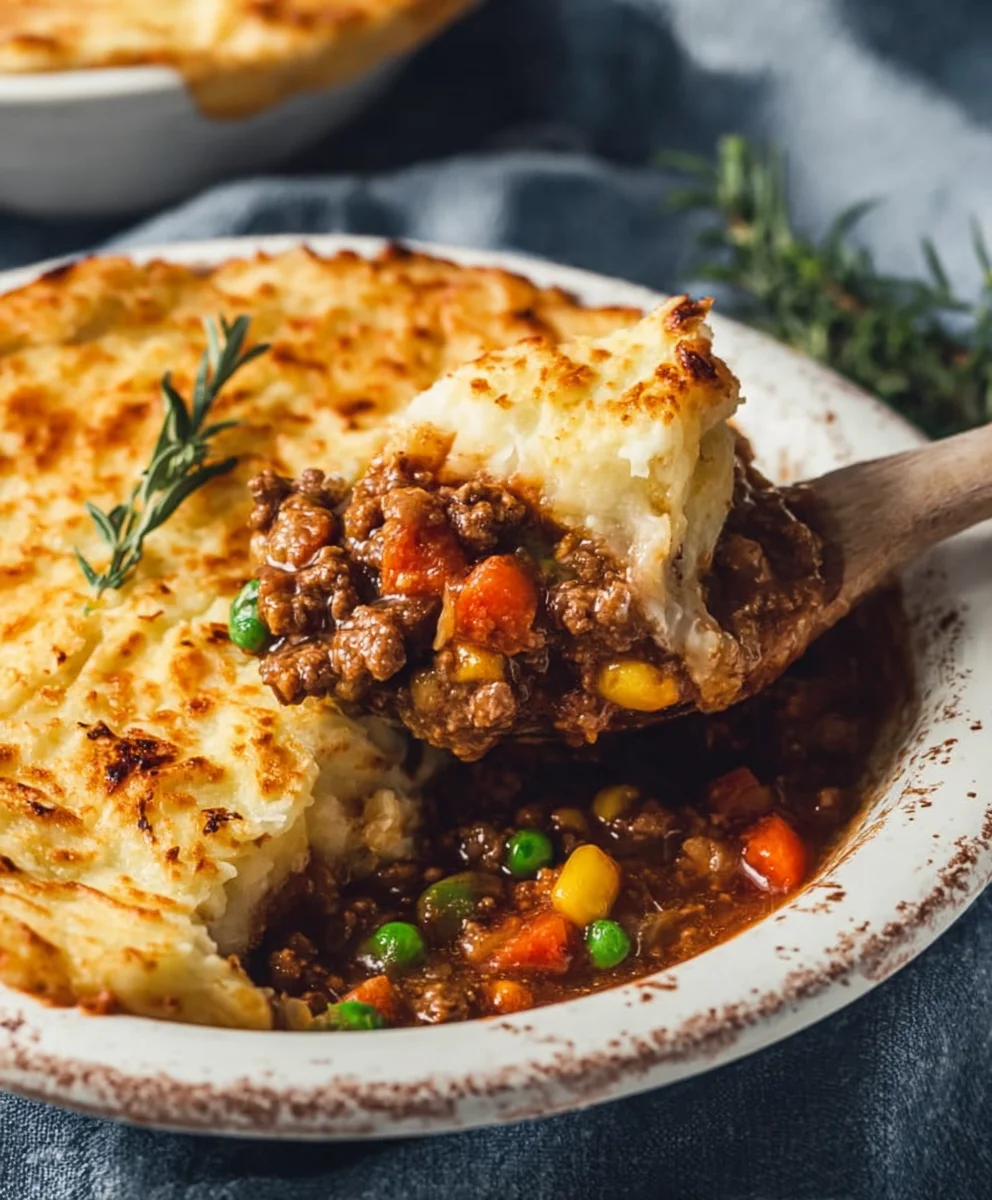 Classic Shepherd's Pie Recipe-Hearty Beef Comfort Food