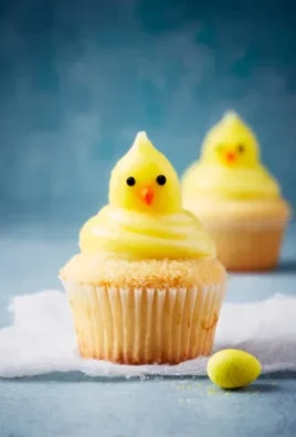 Easter Chick Cupcakes